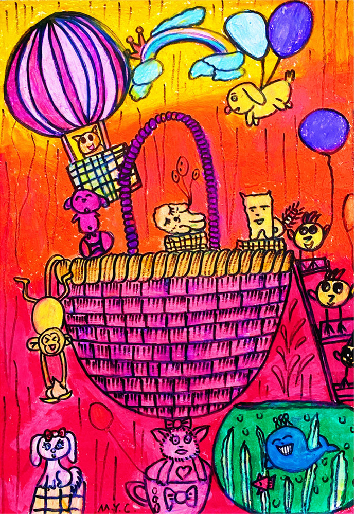 【2021年6月】墨境轩合作树美术馆小繁星计划少年儿童艺术展 展览 第11张-北京墨境轩国际艺术教育中心