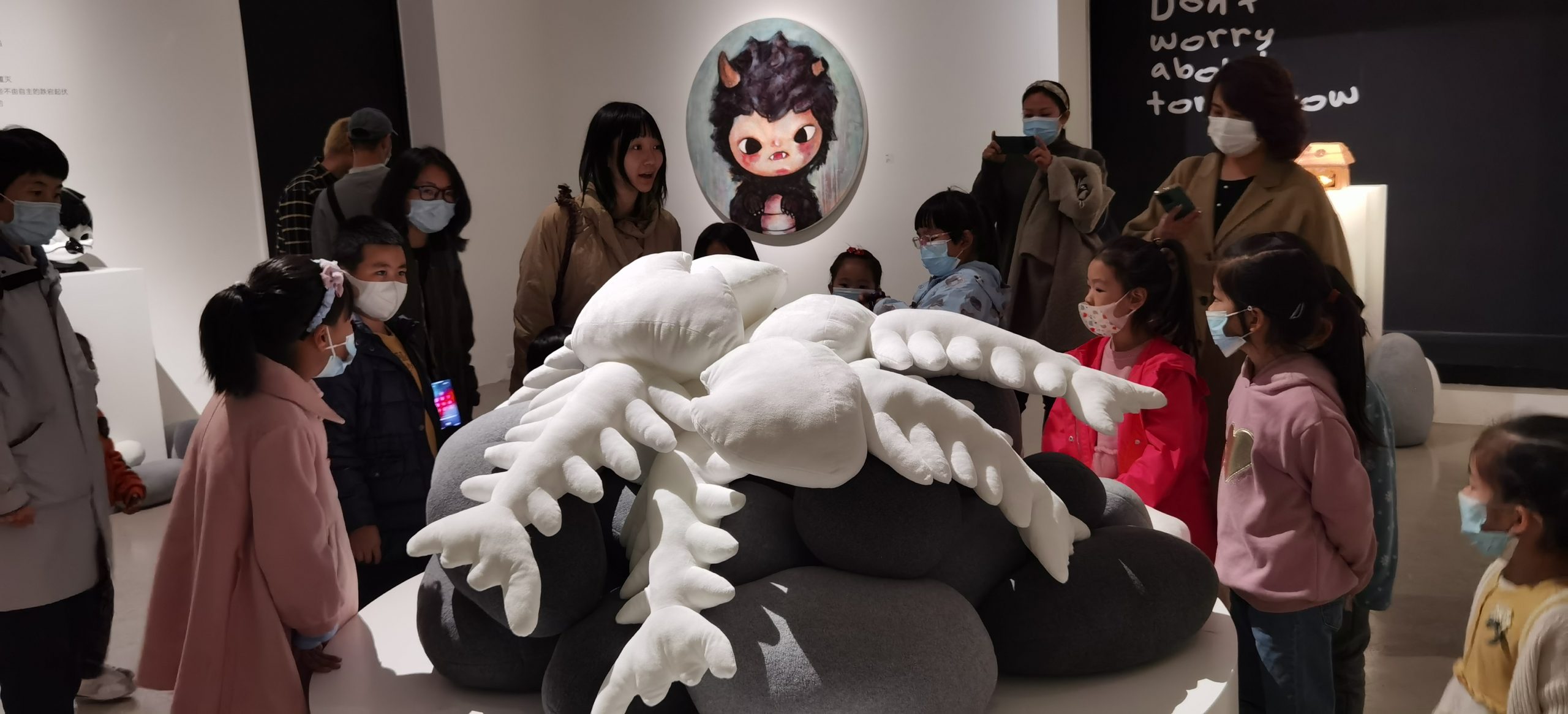【2021年10月】墨境轩组织学生走进“松美术馆，泡泡玛特的Hirono（小野）线下艺术展览” 活动 第5张